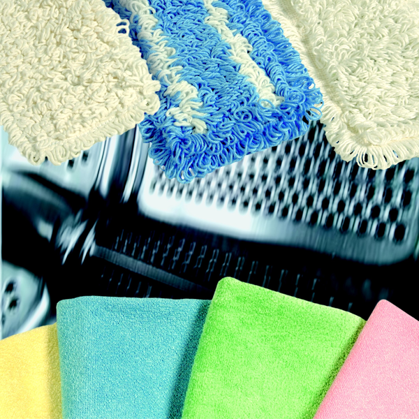 Preparowanie mopów i materiałów tekstylnych przeznaczonych do sprzątania